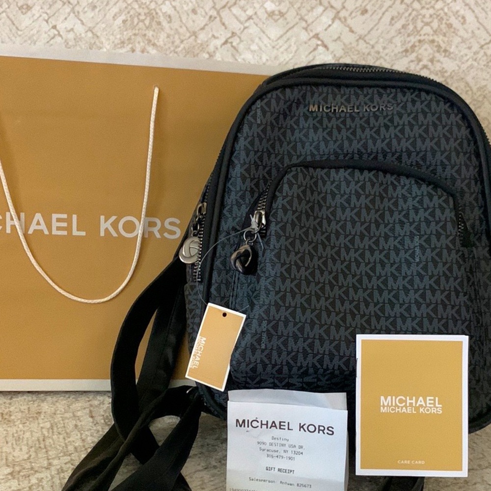 Michael Kors MK Logo Backpack